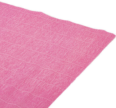 Бумага гофрированная/креповая (ИТАЛИЯ) 140 г/м2, 50х250 см, розовая (954), BRAUBERG FIORE, 112592