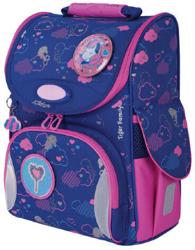 Ранец TIGER FAMILY для начальной школы, Nature Quest, &quot;Unicorn Dreams&quot;, 35х31х19 см, 270201