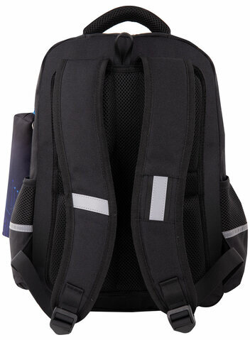 Рюкзак ЮНЛАНДИЯ COMPLETE, с пеналом в комплекте, эрго-спинка, "Electro", 42х29х14 см, 270666