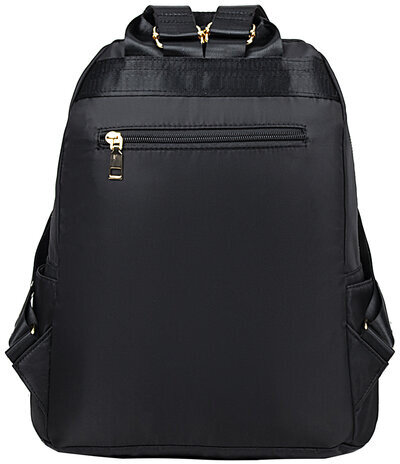 Рюкзак BRAUBERG PODIUM женский, 2 отделения, нейлон, черный, 35х29х15 см, 270813