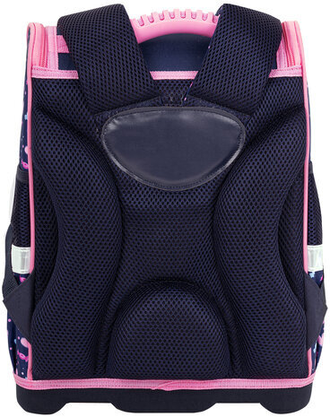 Ранец ЮНЛАНДИЯ WISE, 1 отделение, 3 кармана, устойчивое дно, "Donut worry", 37x29х15 см, 272073