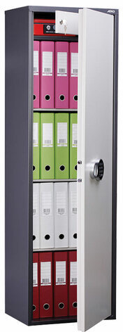 Шкаф металлический для документов AIKO "SL-150ТEL" ГРАФИТ, 1490х460х340 мм, 32 кг, S10799150902