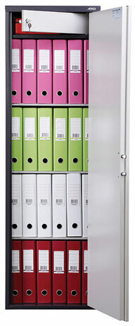 Шкаф металлический для документов AIKO "SL-150ТEL" ГРАФИТ, 1490х460х340 мм, 32 кг, S10799150902