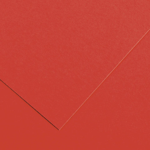 Бумага (картон) для творчества (1 лист) SADIPAL "Sirio" А2+ (500х650 мм), 240 г/м2, красный, 7873