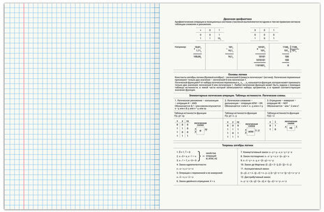 Тетрадь предметная "SPORT CLUB" 48 л., обложка картон, ИНФОРМАТИКА, клетка, подсказ, BRAUBERG, 404800