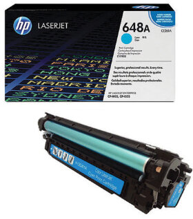 Картридж лазерный HP (CE261A) ColorLaserJet CP4025/4525, №647A, голубой, оригинальный, ресурс 11000 страниц