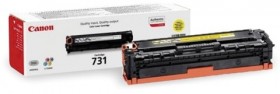 Картридж лазерный CANON (731Y) LBP7100/7110/MF8230/8280, желтый, ресурс 1500 страниц, оригинальный, 6269B002