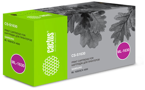 Картридж лазерный CACTUS (CS-S1630) для SAMSUNG ML-1630/SCX-4500, ресурс 2000 стр.
