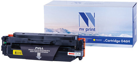Картридж лазерный NV PRINT (NV-046HY) для CANON LBP653Cdw/654Cx/MF732Cdw, желтый, ресурс 5000 страниц