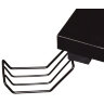 Стол на металлокаркасе BRABIX "TECH GT-001", 1000х600х765 мм, черный, 641857