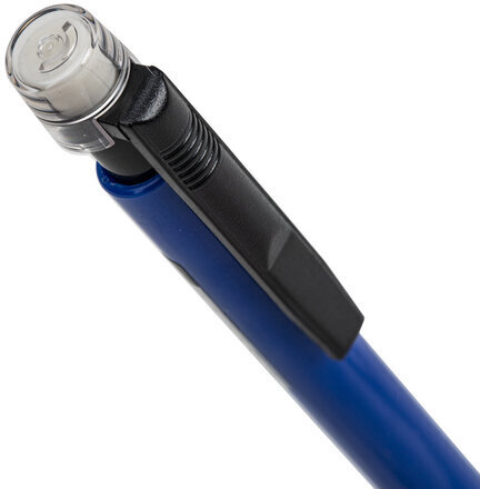 Карандаш механический 0,5 мм, BRAUBERG "Comfort", ластик, резиновый грип, корпус синий, 180283