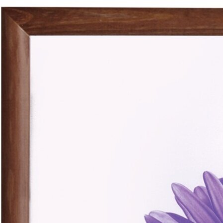 Рамка премиум 40х50 см, дерево, багет 26 мм, "Berta", орех, 0006-16-0006