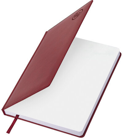 Ежедневник датированный 2024 БОЛЬШОЙ ФОРМАТ 210х297 мм А4, BRAUBERG "Favorite", под кожу, бордо, 114772