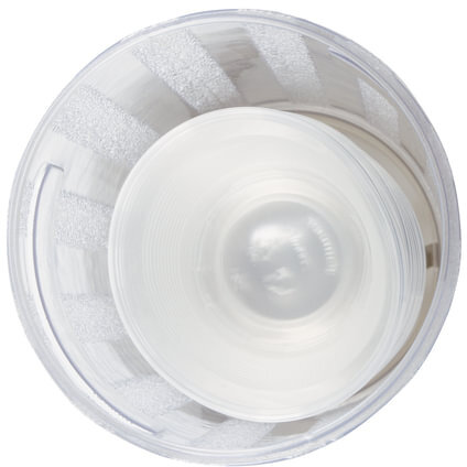 Стаканодержатель SONNEN CH-33, 50 стаканов, на винтах, белый, 452423