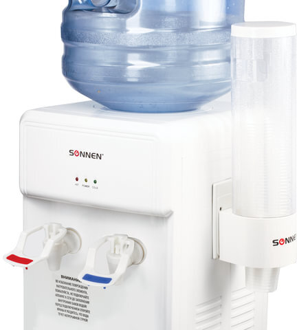 Стаканодержатель SONNEN CH-33, 50 стаканов, на винтах, белый, 452423