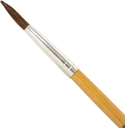 Кисть BRAUBERG, пони, круглая, № 4, 200190