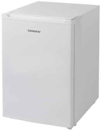 Холодильник SONNEN DF-1-08, однокамерный, объем 76 л, морозильная камера 10 л, 47х45х70 см, белый, 454214