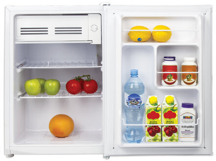 Холодильник SONNEN DF-1-08, однокамерный, объем 76 л, морозильная камера 10 л, 47х45х70 см, белый, 454214