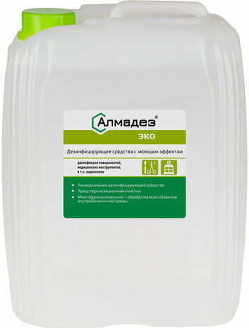 Средство дезинфицирующее 5 л, АЛМАДЕЗ-ЭКО, концентрат, АЛ-ЭКО-5л