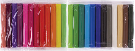 Пластилин классический ЮНЛАНДИЯ "ЮНЛАНДИК-АРХИТЕКТОР", 24 цвета, 480 г, ВЫСШЕЕ КАЧЕСТВО, 105031