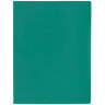 Папка с боковым металлическим прижимом STAFF, зеленая, до 100 листов, 0,5 мм, 229235
