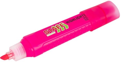 Набор текстовыделителей 4 НЕОНОВЫХ ЦВЕТА, STAFF "EVERYDAY HL-707", линия 1-5 мм, скошенный наконечник, 152548