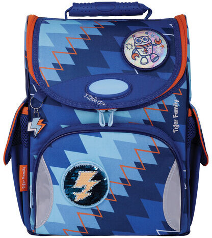 Ранец TIGER FAMILY для начальной школы, Nature Quest, "Jagger Moves", 35х31х19 см, 270203