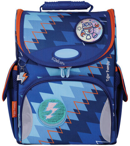 Ранец TIGER FAMILY для начальной школы, Nature Quest, "Jagger Moves", 35х31х19 см, 270203