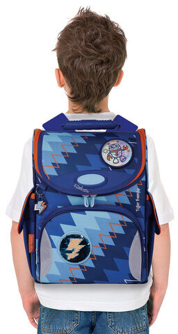 Ранец TIGER FAMILY для начальной школы, Nature Quest, "Jagger Moves", 35х31х19 см, 270203