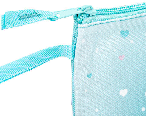 Папка для тетрадей BRAUBERG А5, 1 отделение, полиэстер, на молнии, с ручкой, "Girl", 270973