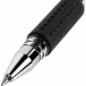 Ручка гелевая с грипом BRAUBERG "EXTRA GT", ЧЕРНАЯ, стандартный узел 0,5 мм, линия 0,35 мм, 143917