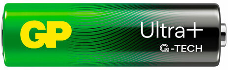 Батарейки КОМПЛЕКТ 8 шт., GP Ultra Plus G-Tech, AA (LR6), алкалиновые, пальчиковые, 15AUPA21-2CRB8