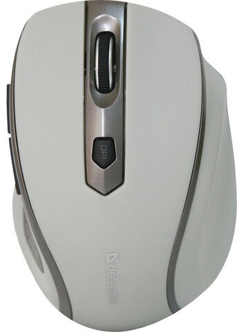 Мышь беспроводная DEFENDER Safari MM-675, 5 кнопок + 1 колесо-кнопка, оптическая, бежевая, 52677