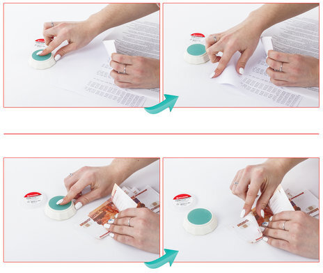 Гель для увлажнения пальцев BRAUBERG, 20 г (Малайзия), нежирный, нетоксичный, 224603