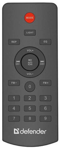 Колонка портативная DEFENDER G78, 2.0, 70 Вт, Bluetooth, FM-тюнер, microSD, чёрная, 65178