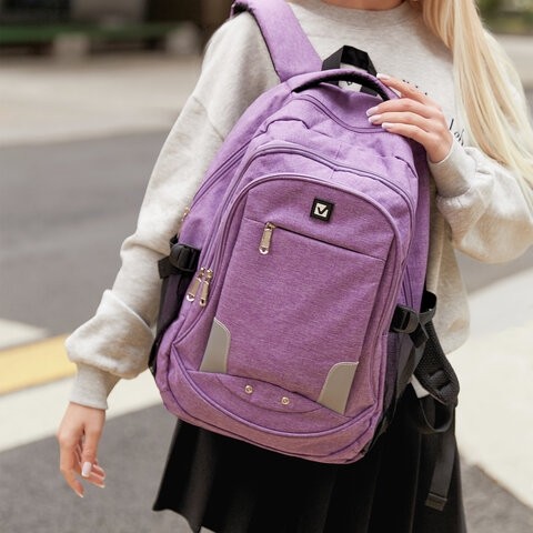 Рюкзак BRAUBERG для старших классов/студентов/молодежи, "Стимул", 30 литров, 46х31х18 см, 225516