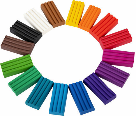 Пластилин классический ЮНЛАНДИЯ "ЮНЫЙ ВОЛШЕБНИК", 16 цветов, 240 грамм, СО СТЕКОМ, ВЫСШЕЕ КАЧЕСТВО, 106430