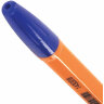 Ручка шариковая ОФИСМАГ "X-333 Orange", СИНЯЯ, корпус оранжевый, узел 1 мм, линия письма 0,5 мм, 143228