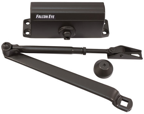 Доводчик FALCON EYE FE-B2W на дверь 25-45 кг, бронза, 00-00110298