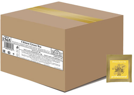 Чай AHMAD (Ахмад) "Chinese Green Tea" Professional, зеленый, 300 пакетиков с ярлычками по 1,8 г, 1565
