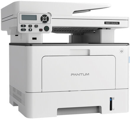 МФУ лазерное PANTUM BM5100ADN, А4, 40 стр./мин, 100 000 стр./мес., ДУПЛЕКС, АПД, сетевая карта