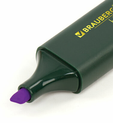 Текстовыделитель BRAUBERG "ORIGINAL", ФИОЛЕТОВЫЙ, линия 1-5 мм, 151685