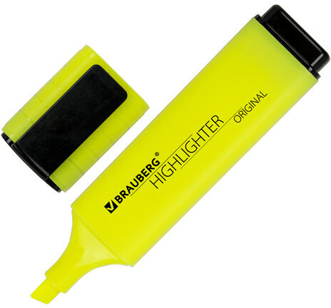 Набор текстовыделителей 24 ЦВЕТА на подставке, BRAUBERG "ORIGINAL", 15 пастельных цветов + 9 неоновых цветов, линия 1-5 мм, 152508