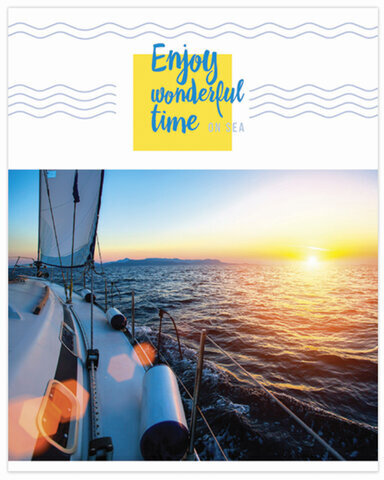 Тетрадь А5, 48 л., BRAUBERG, линия, обложка картон, МИКС, 403040