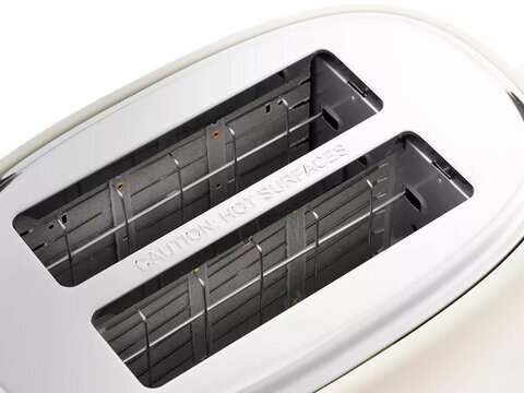 Тостер KITFORT KT-2038-2, 815 Вт, 2 тоста, 6 режимов, пластик/металл, бежевый, КТ-2038-2