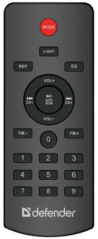 Колонка портативная DEFENDER Rage, 2.0, 50 Вт, Bluetooth, FM-тюнер, microSD, чёрная, 65109