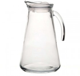 Кувшин прозрачный с крышкой, объем 1500 мл, стекло, PASABAHCE &quot;ФЕРАХ&quot;, фирменная подарочная упаковка, 80353