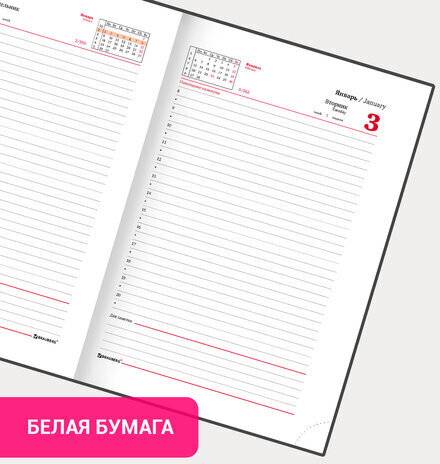 Ежедневник датированный 2023 А5 138x213 мм BRAUBERG "Senator", под кожу, зеленый, 114064