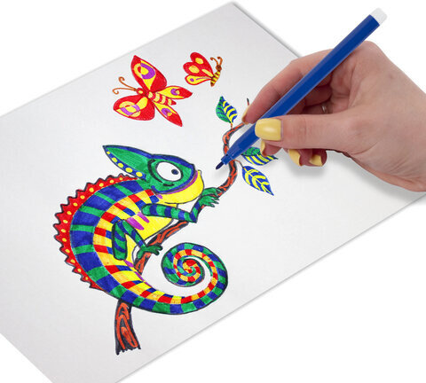 Фломастеры ПИФАГОР "ВЕСЕЛЫЕ ПИТОМЦЫ", 12 цветов, невентилируемый колпачок, 152452