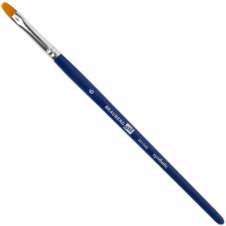 Кисти художественные набор 3 шт., синтетика (овальные № 6, 10,14), BRAUBERG ART DEBUT, 201040